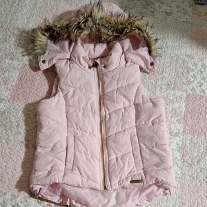 H&M Soft Pink Jacket with Heart Accent